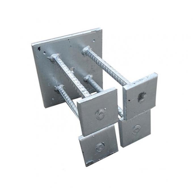 200mm Hot Dip Embedded Parts In Concrete Pre Concrete Galvanized Steel ...