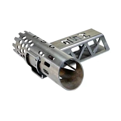 500mm Round CNC Tube Laser Cutting Metal Square Tube Fabrication