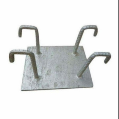 8mm Electroplating Embedded Steel Plate Concrete Slab Architectural Sheet Metal Parts