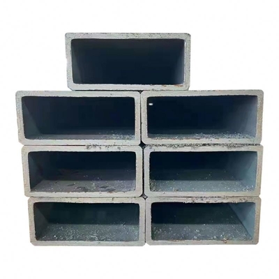 200mm Mild Steel Black Rectangular Steel Tube Q345 Hollow Section Rectangular Pipe