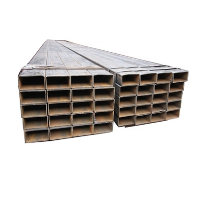 6M Hot Rolled Square Rectangular Steel Pipe 2 Inch Mild Steel Pipe OEM