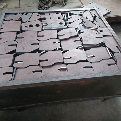 Low Carbon 20mm CNC Metal Laser Cutting Services Q235 Parts Mild Steel Laser Cutting