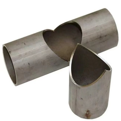 80mm PVD Coating CNC Tube Laser Cutting 2 Round Steel Tubing Sheet Metal