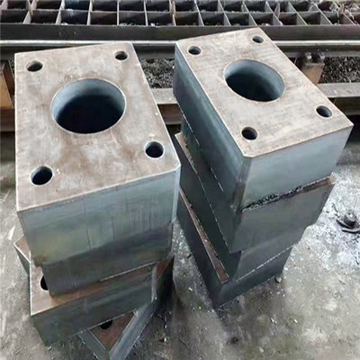 Torch CNC Custom Metal Fabrication Services Zinc Plated Steel Sheet Flame Cutting