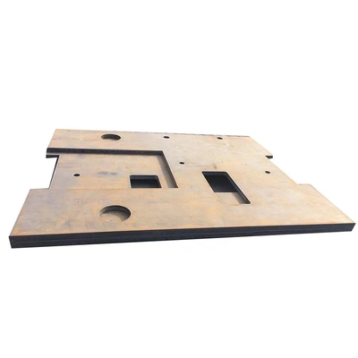 Machining Q355 Carbon Steel Sheet Plate Flame Cut Steel Cold Rolled Flame CuttingServices