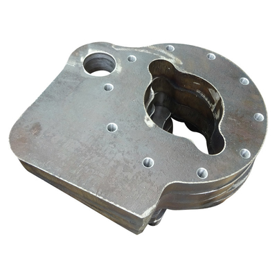 Machining Q355 Carbon Steel Sheet Plate Flame Cut Steel Cold Rolled Flame CuttingServices