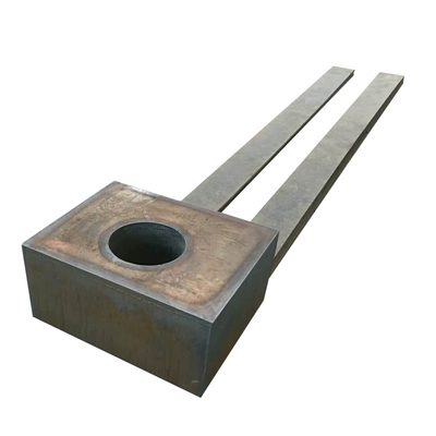 Q345B Carbon Steel Custom Steel Plate Cutting CNC Flame S355J2 Flat Metal Mounting Plate