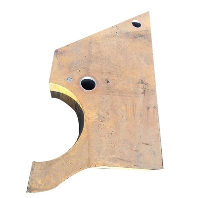 OEM Custom High Precision Flat Metal Base Plate Cutting CNC Flame Q235B