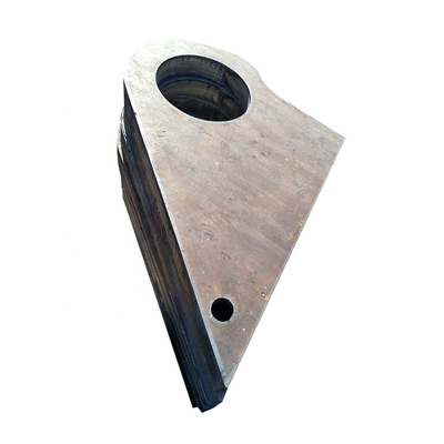 OEM Custom High Precision Flat Metal Base Plate Cutting CNC Flame Q235B