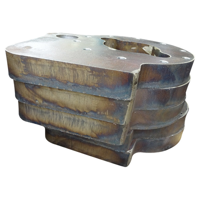 80mm CNC Flame Cutting Q355B Carbon Steel Flat Round Metal Plates