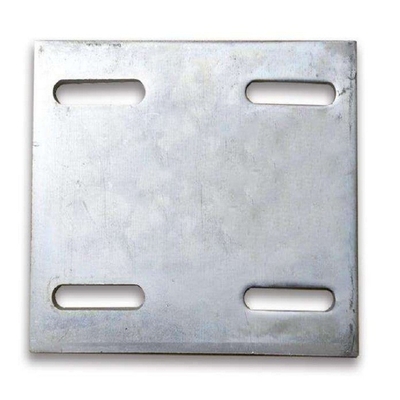 10mm Welded Steel Embed Plates In Embedded Concrete Concrete Steel Plate