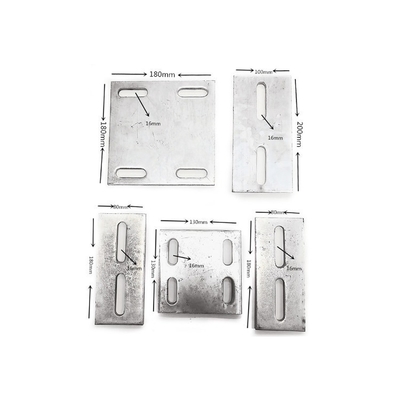 180mm Embedded Parts In Concrete Galvanized  Iron Carbon Steel Sheet Metal
