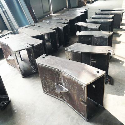 900mm Q355B Laser Cut Sheet Metal Processing SPCC Metal Welding Parts
