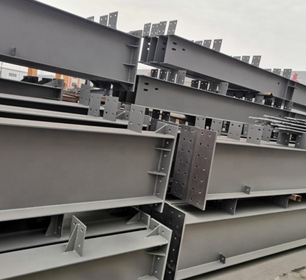 60mm Custom Metal Frame Fabrication Large Welded Steel Building Structures ODM