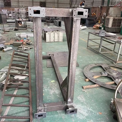 Q355B 650mm Custom Steel Welding Large Structural Steel Building Frame Components