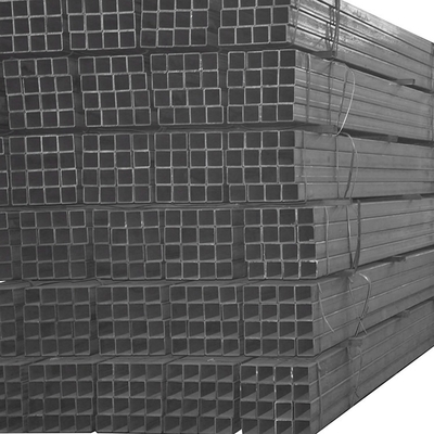Square 40mm Q195 Galvanized Mild Steel Pipe Rectangular Steel Tube For Building Materials