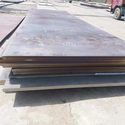 A106 Ss400 A36 Low Carbon Steel Black Galvanized Sheet Metal Hot Rolled MS Sheet