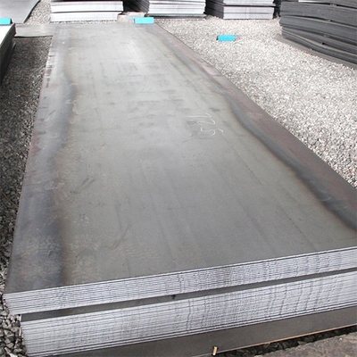 Q345 Carbon Mild Steel Sheet 1mm HR Q345 Steel Plate Hot Rolled Ferrous Metal