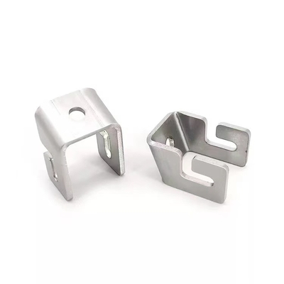 6mm Anodized CNC Metal Laser Cutting Carbon Steel Sheet Metal Angle Brackets