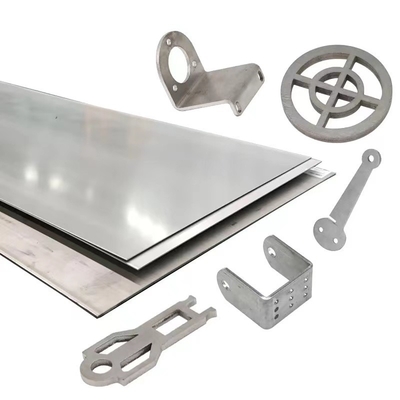 OEM CNC Metal Bending Fabrication Laser Cutting Stainless Steel Sheet