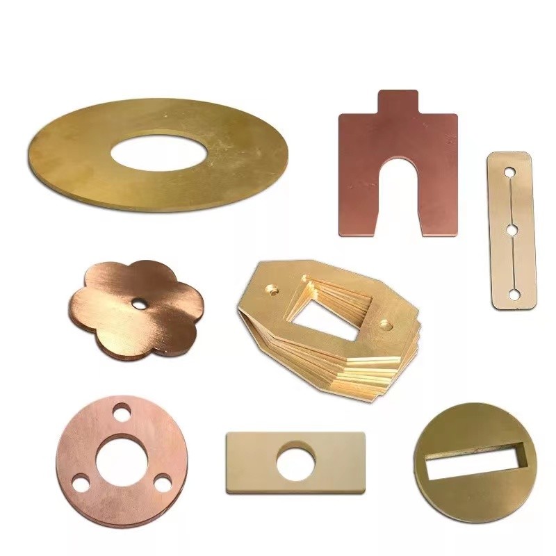 STP Copper Cnc Cutting Metal Sheet Laser Cut Metal Parts Steel ...
